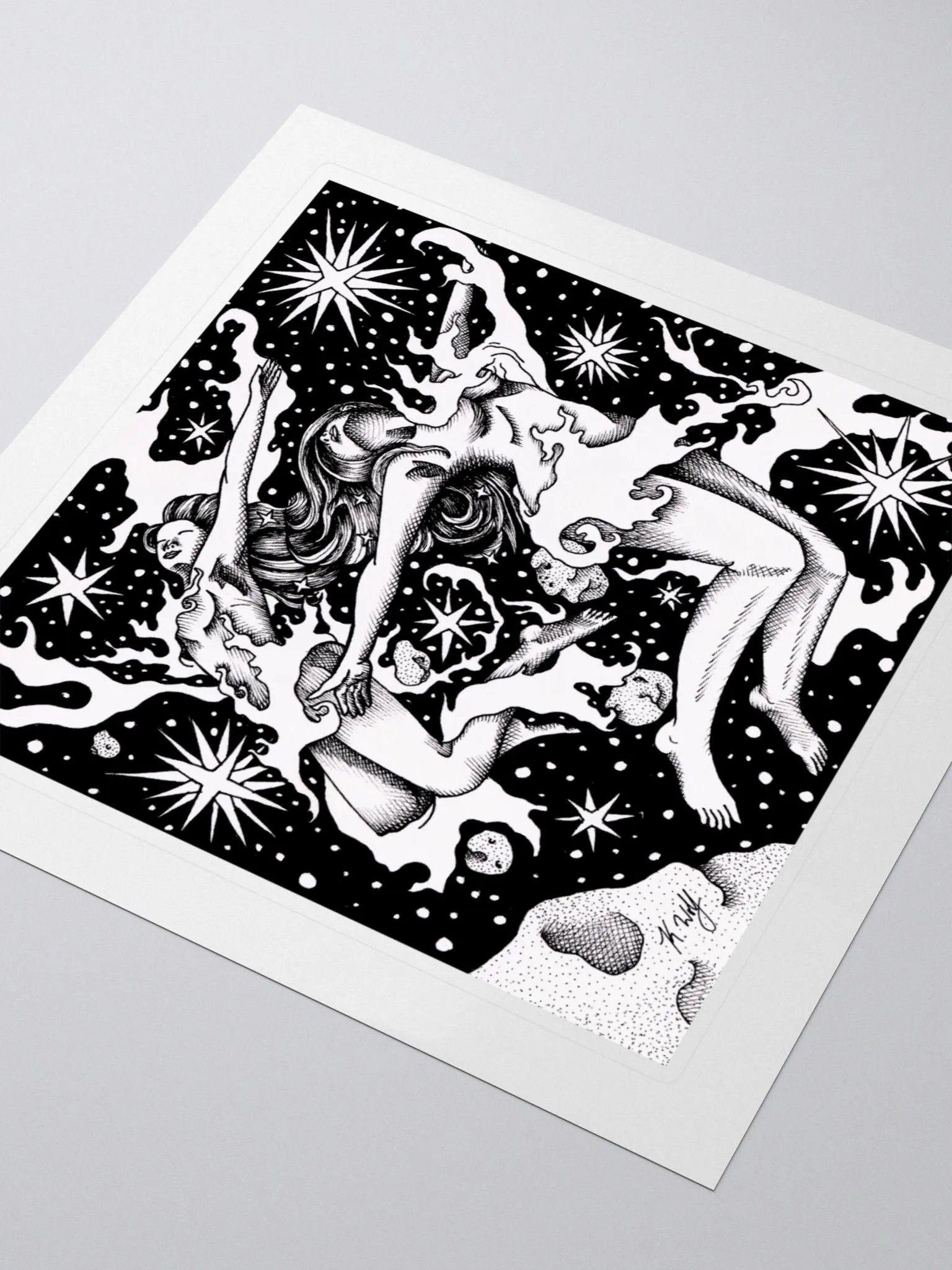 Gemini Zodiac Kiss Cut Stickers product image (3)