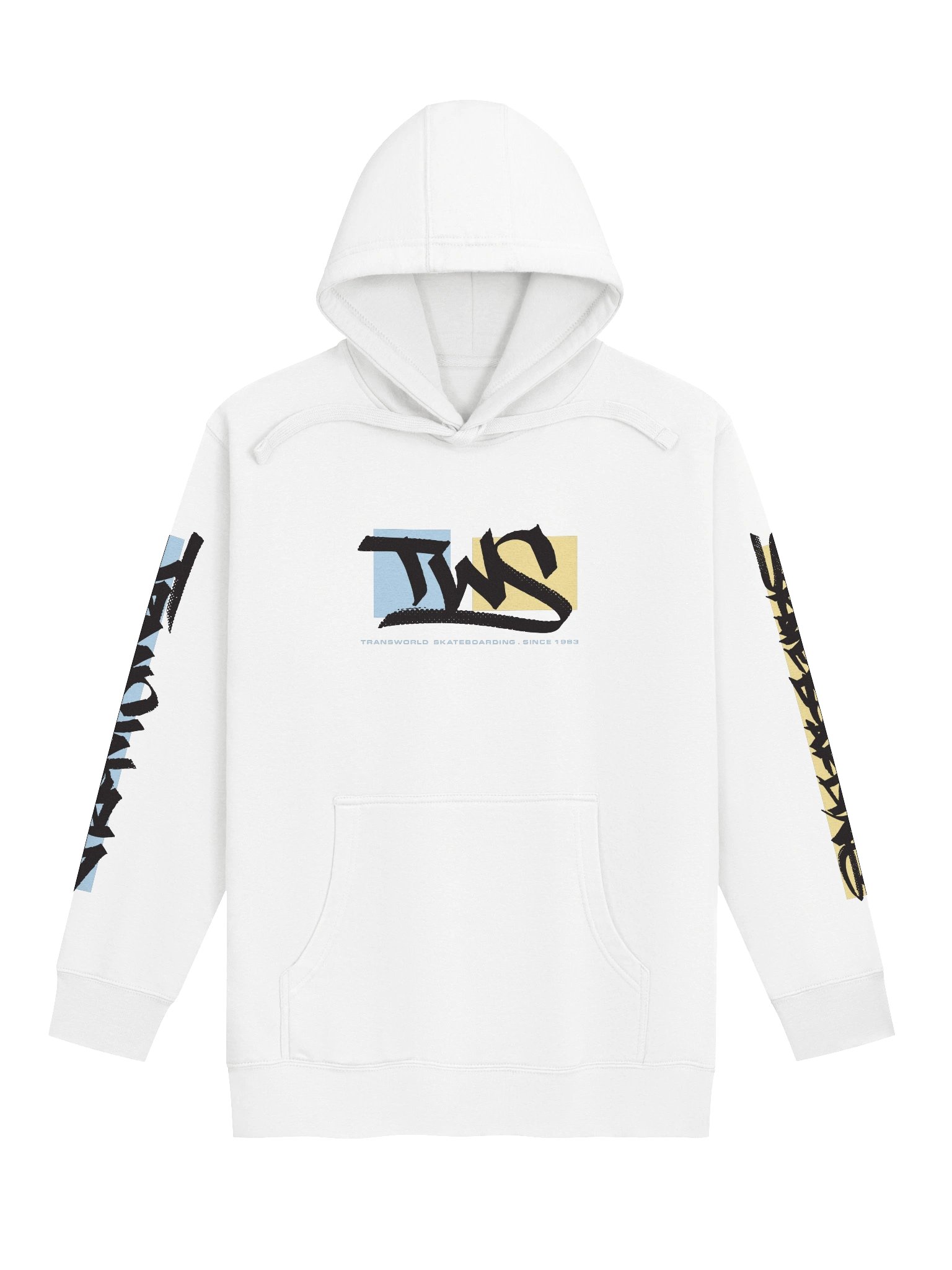 Eli Morgan Gesner Handstyle White Hoodie product image (1)
