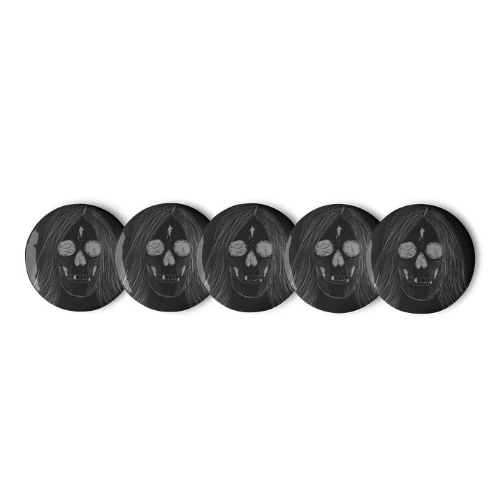Skull Pin Button Set product image (1)