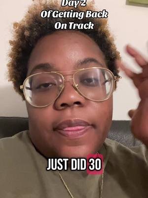 Day 2 of Working Out to try to get back on track and boy oh boy did the betterme app kicked my butt. I learned some things about myself and I know more of the areas I need to make sure I focus on #aychristene #pcos #pcosweightloss #pcosawareness #weightlossmotivation #weightloss #weightlossjourney #betterme #bettermeapp #fitness 