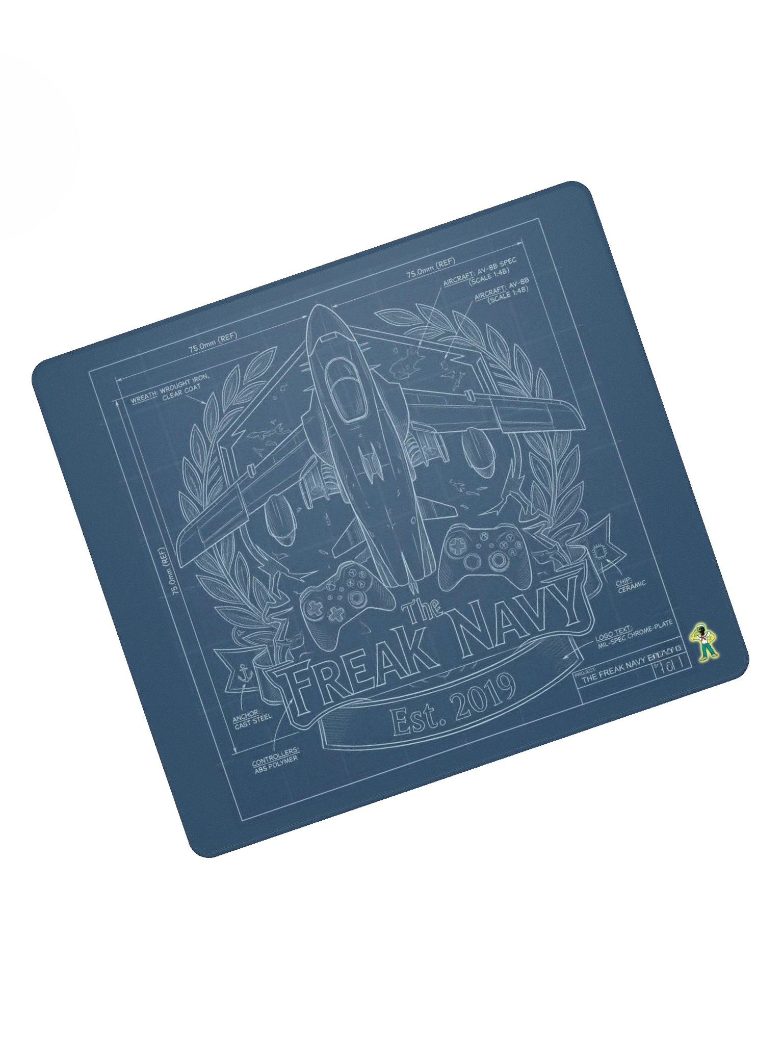 The Freak Navy Gaming Mouse Pad product image (5)