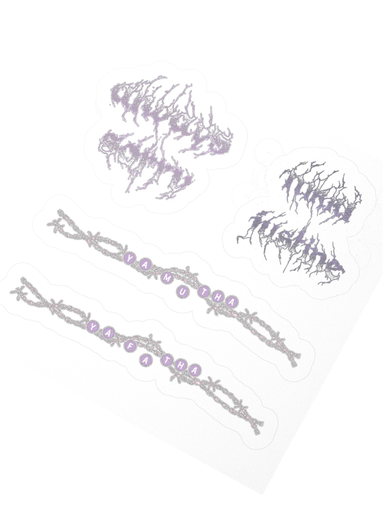 Gothic Sticker Sheet product image (6)