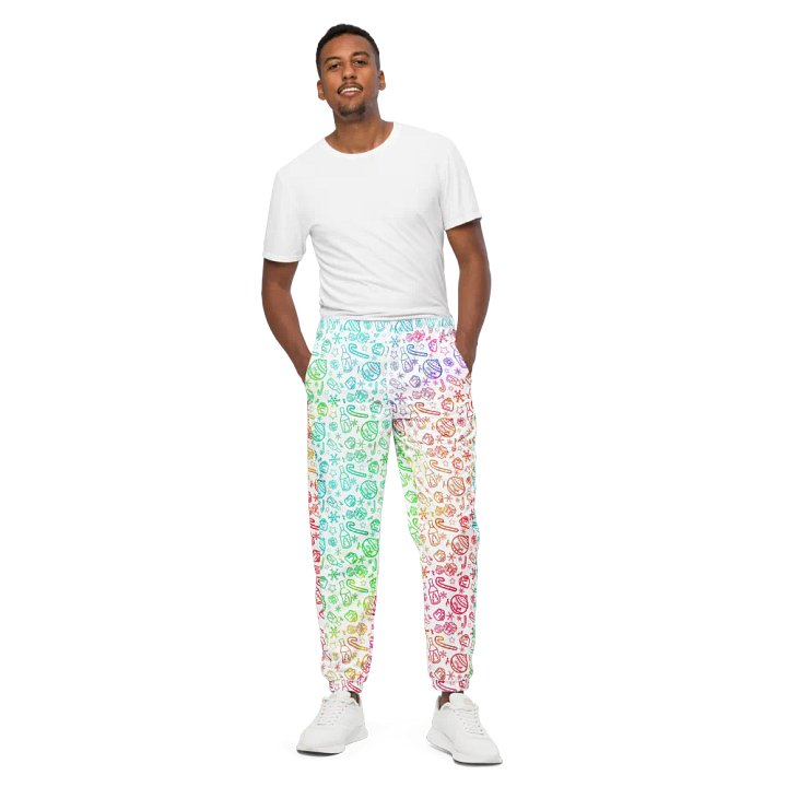 Limited Edition Christmas Rainbow Trackies product image (1)