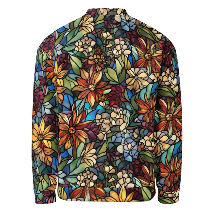 Phantasmagorical Floral Fiesta Bomber Jacket product image (2)