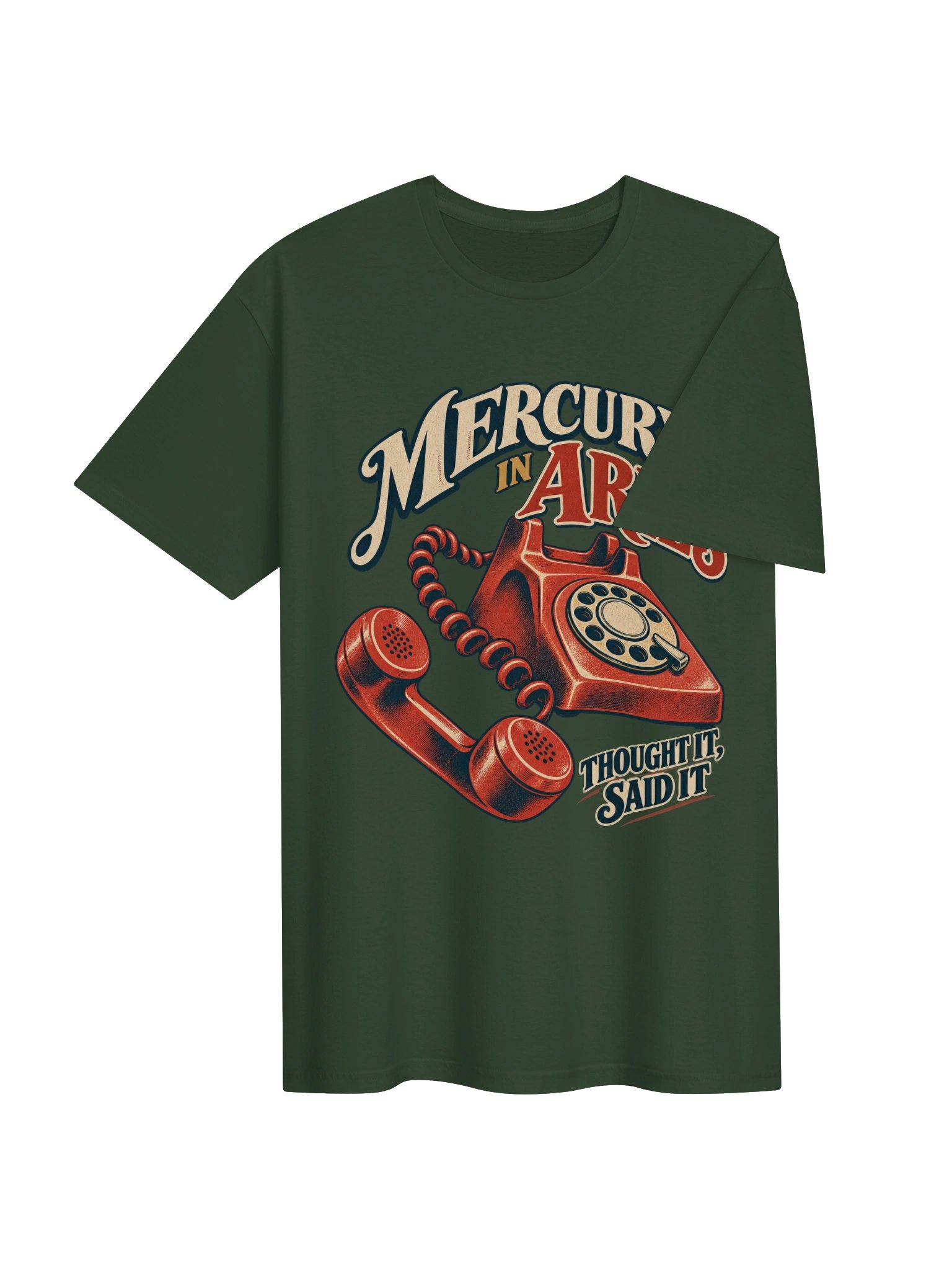 Mercury in Aries Thought It, Said It Tee product image (4)