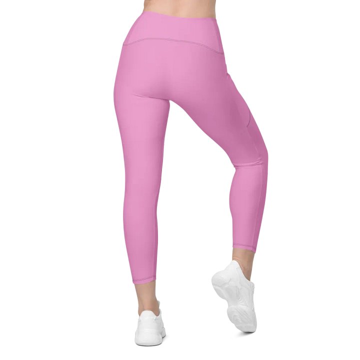 Sun-Kissed Crossover Leggings with Pockets product image (2)
