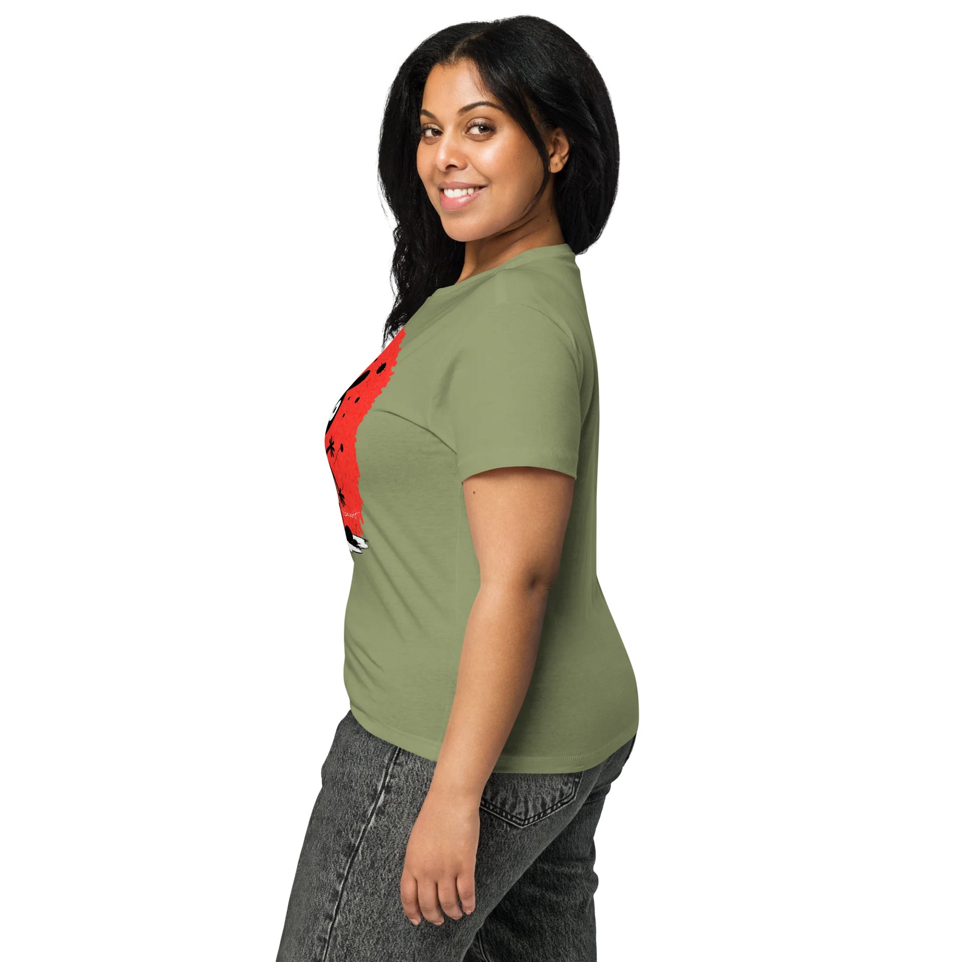 Cotton Heritage Women's High-Waisted Tee product image (5)
