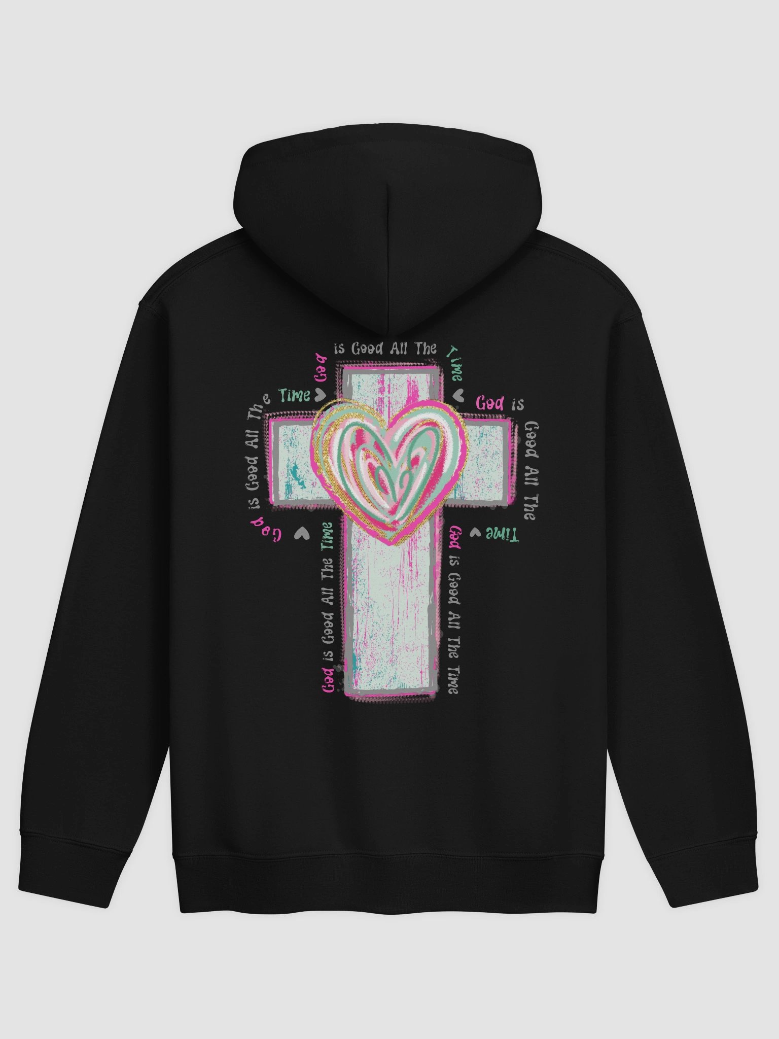 Pastel Love Cross Hoodie product image (1)