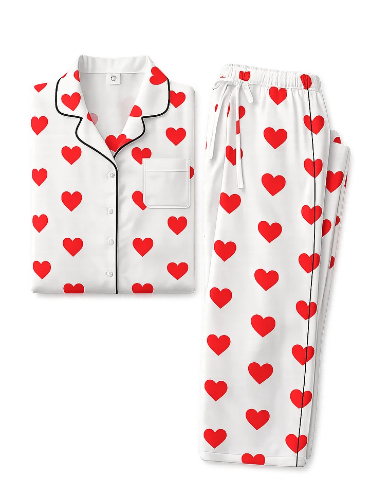 Pijamas | Heart | Long product image (1)