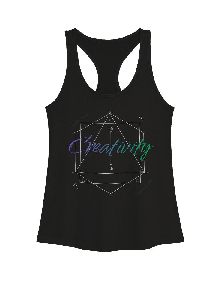 Creativity 132 Vibrational Tank (purple to green) product image (1)