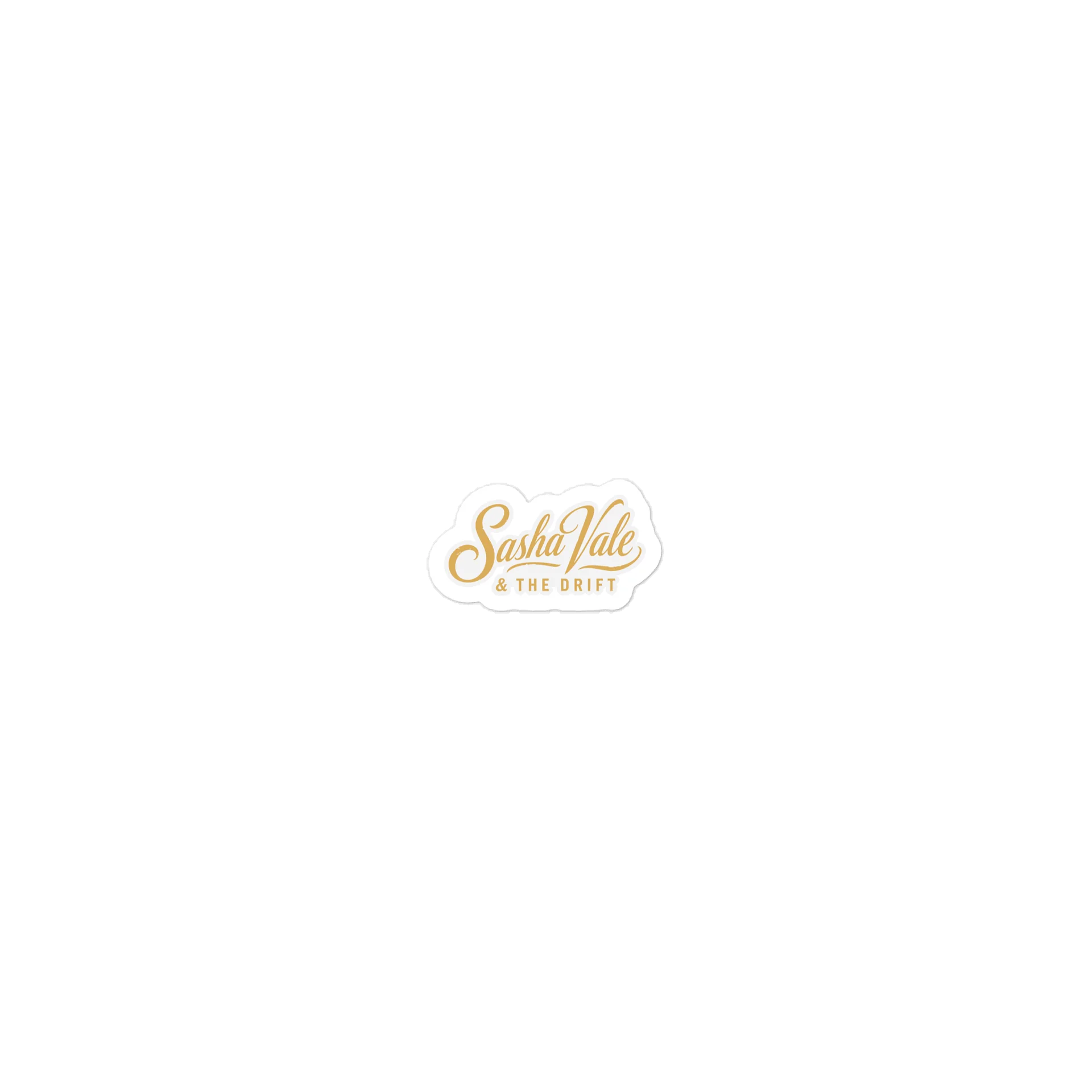 Sasha Vale & The Drift Logo Sticker product image (1)
