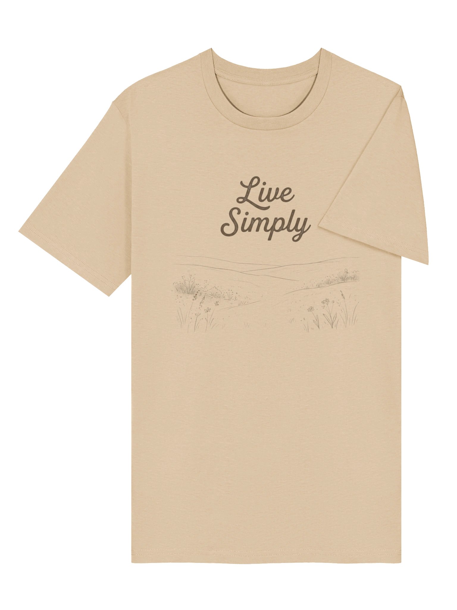 Live Simply T-Shirt – Minimalist Christian Life T-Shirt product image (3)