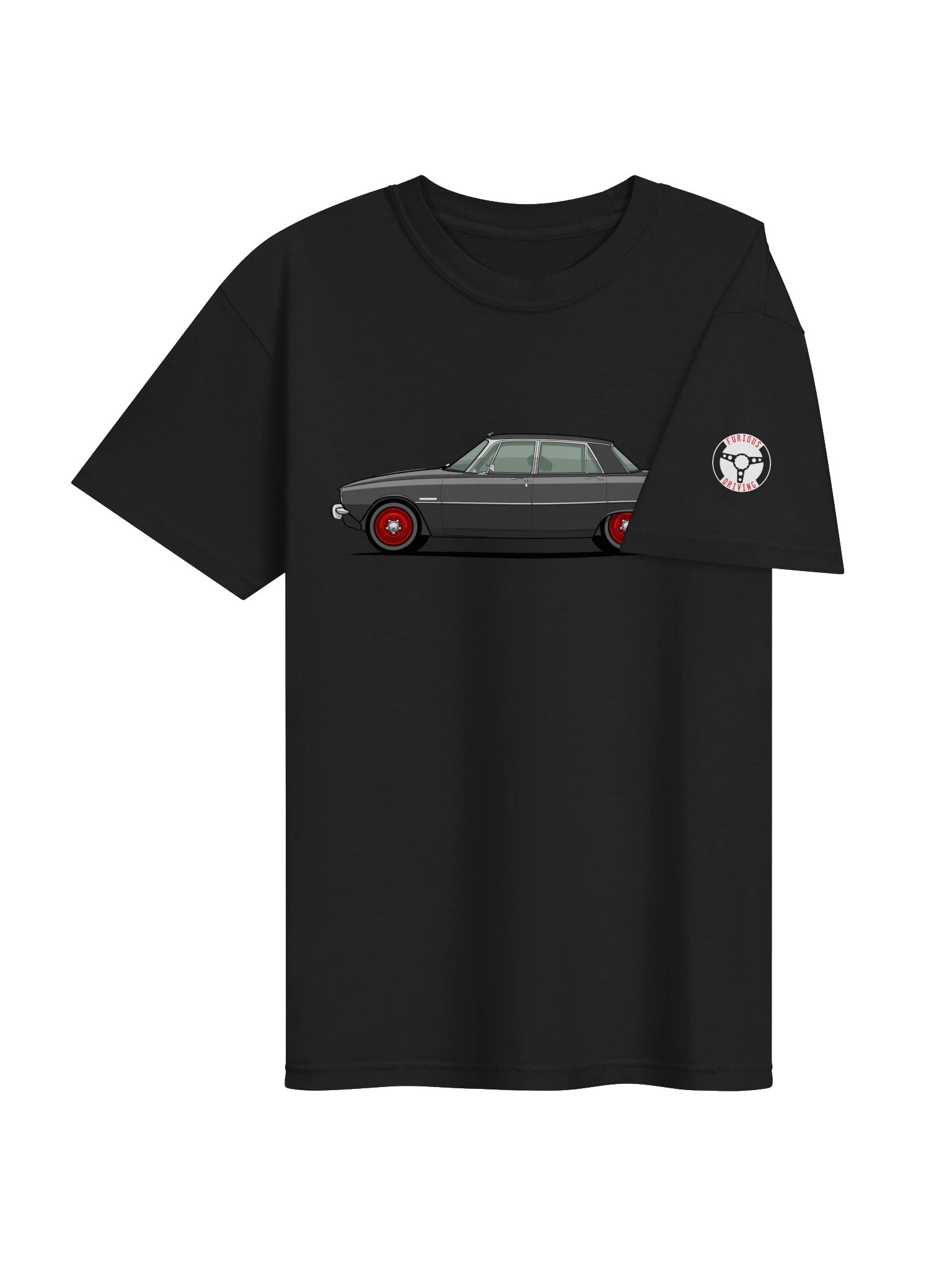 Black Rover P6 T shirt product image (4)