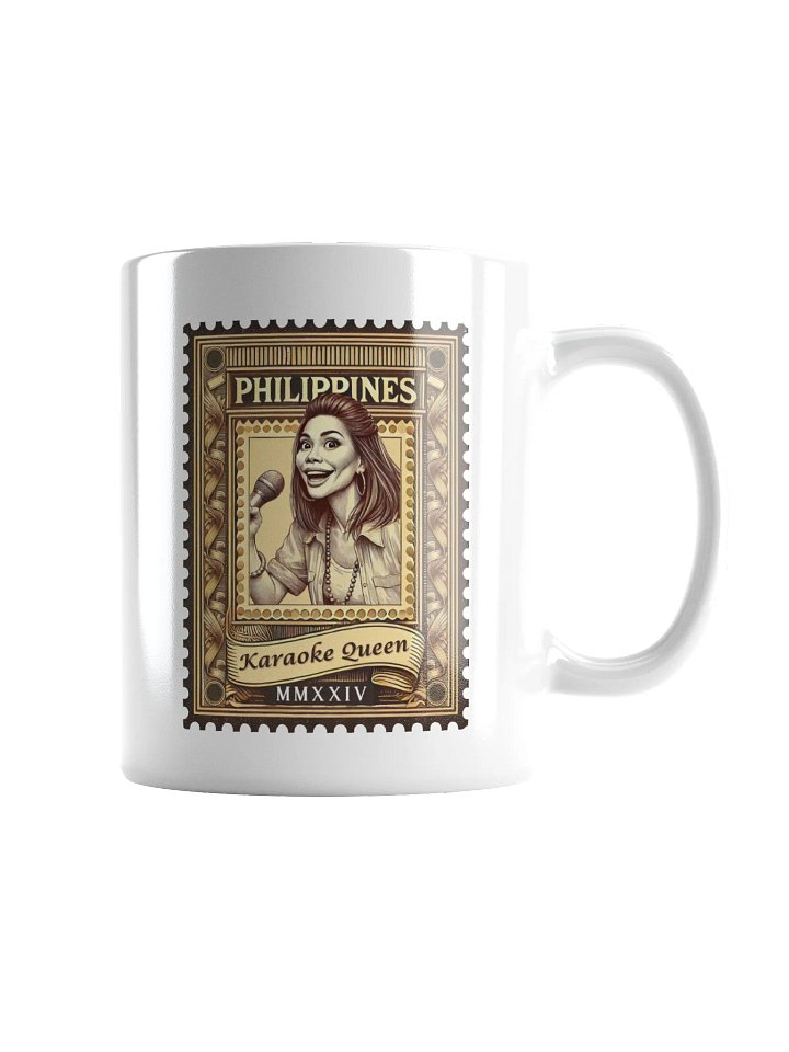 Karaoke Queen White Glossy Mug product image (1)