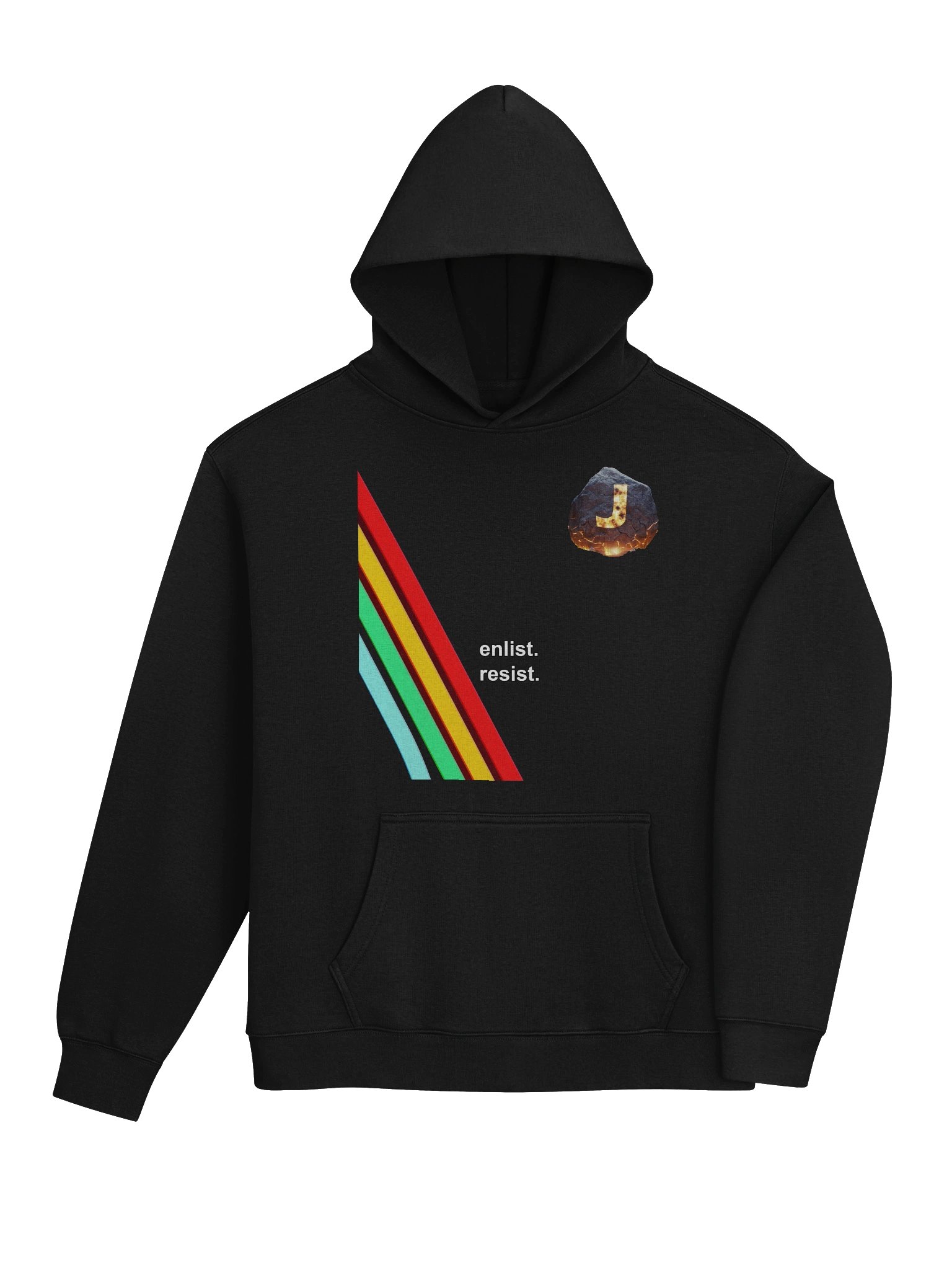 enlist. resist. sweatshirt. product image (4)