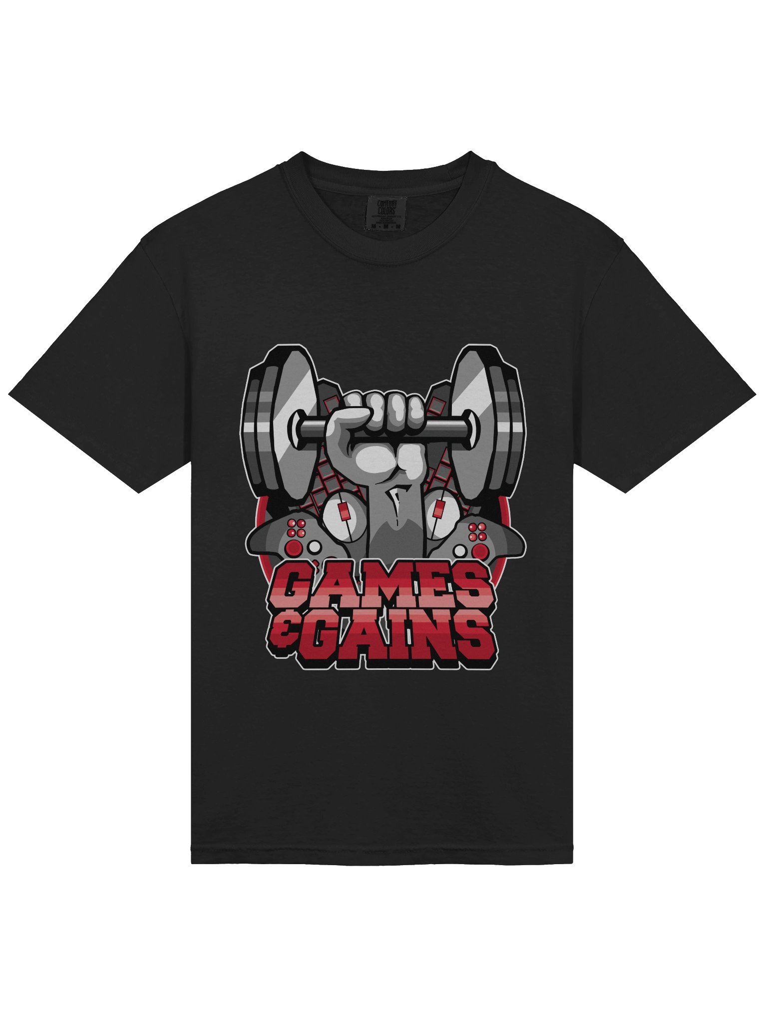 Bajheera Games and Gains Graphic Tee product image (3)