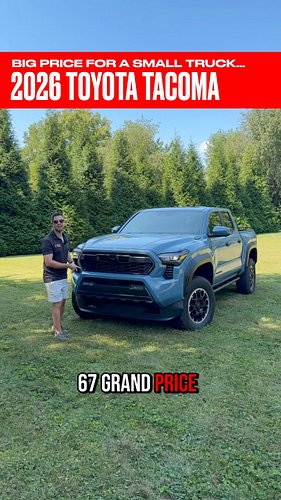 The Toyota Tacoma is a very popular truck choice, but is this model worth almost $70k??

#toyota #toyotatacoma #carreview #ca...
