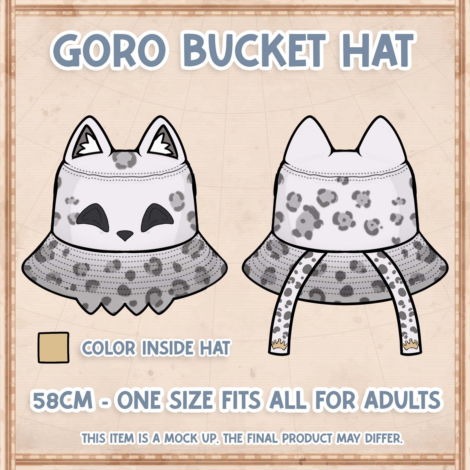 Goro Gaomi Bucket Hat [PREORDER] product image (1)