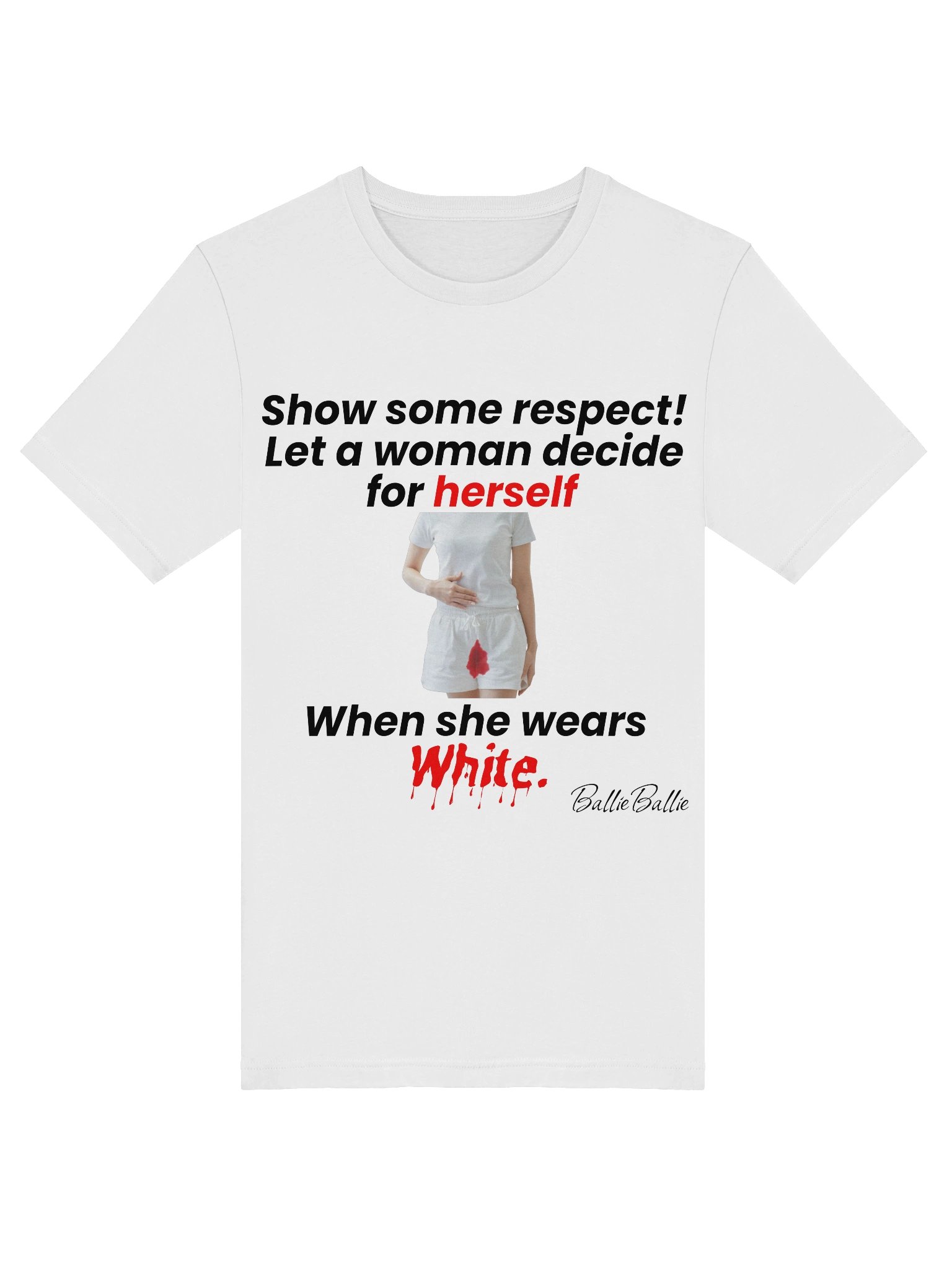 Show some respect! Let a woman decide for herself when she wears white. product image (5)