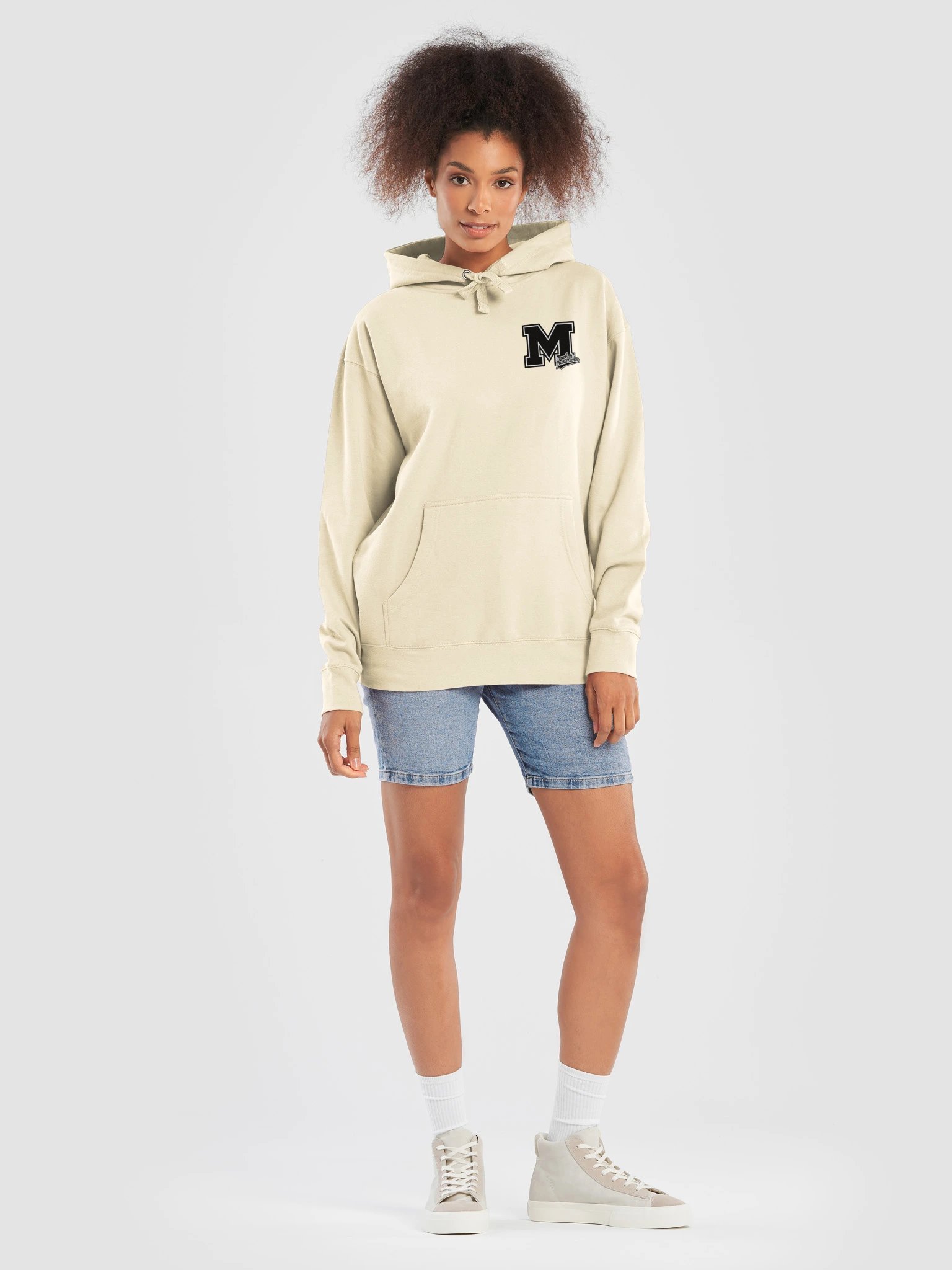 MIMS Black Varsity Logo Hoodie product image (7)