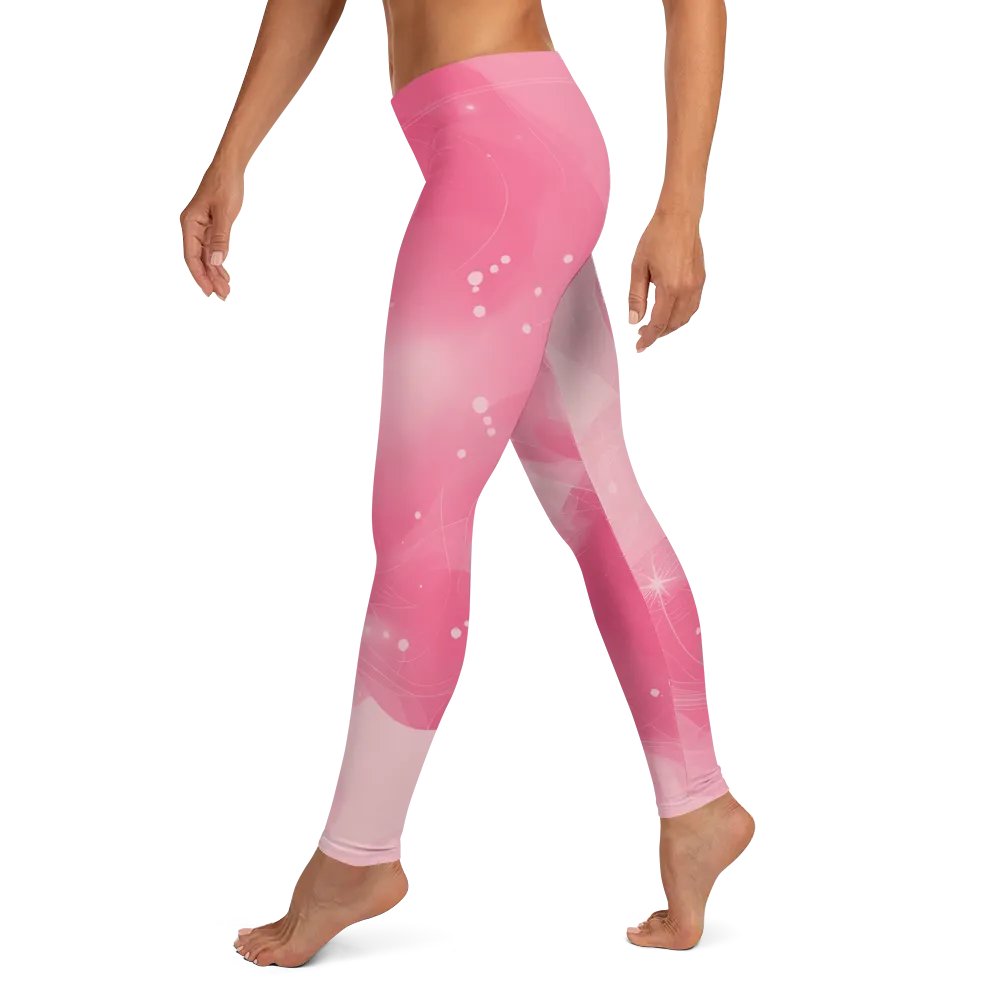 Galaxy Rose Yoga Leggings product image (4)