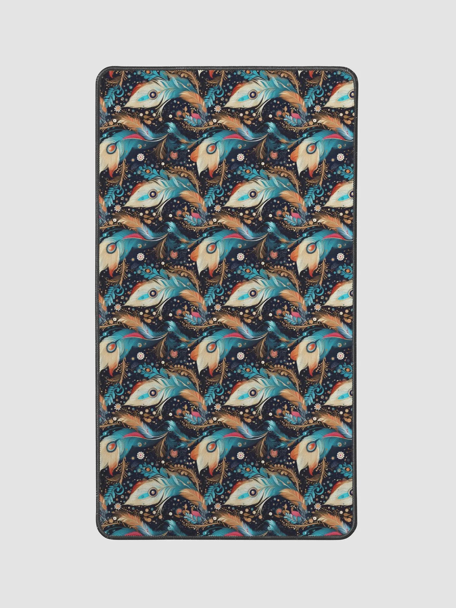 Ethereal Feathers Desk Mat-12" x 22" product image (1)