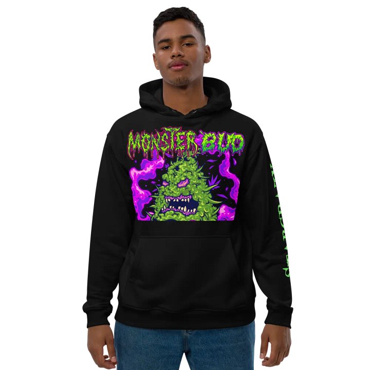 Monster Bud Stabcrazy heavy duty hoodie product image (1)