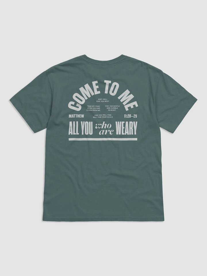 The Easy Yoke Tee | Matthew 11:28-29 product image (2)