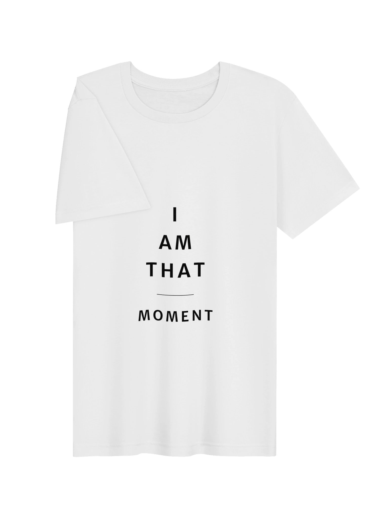Unisex T-Shirt - MOMENT (Pure Text) product image (4)