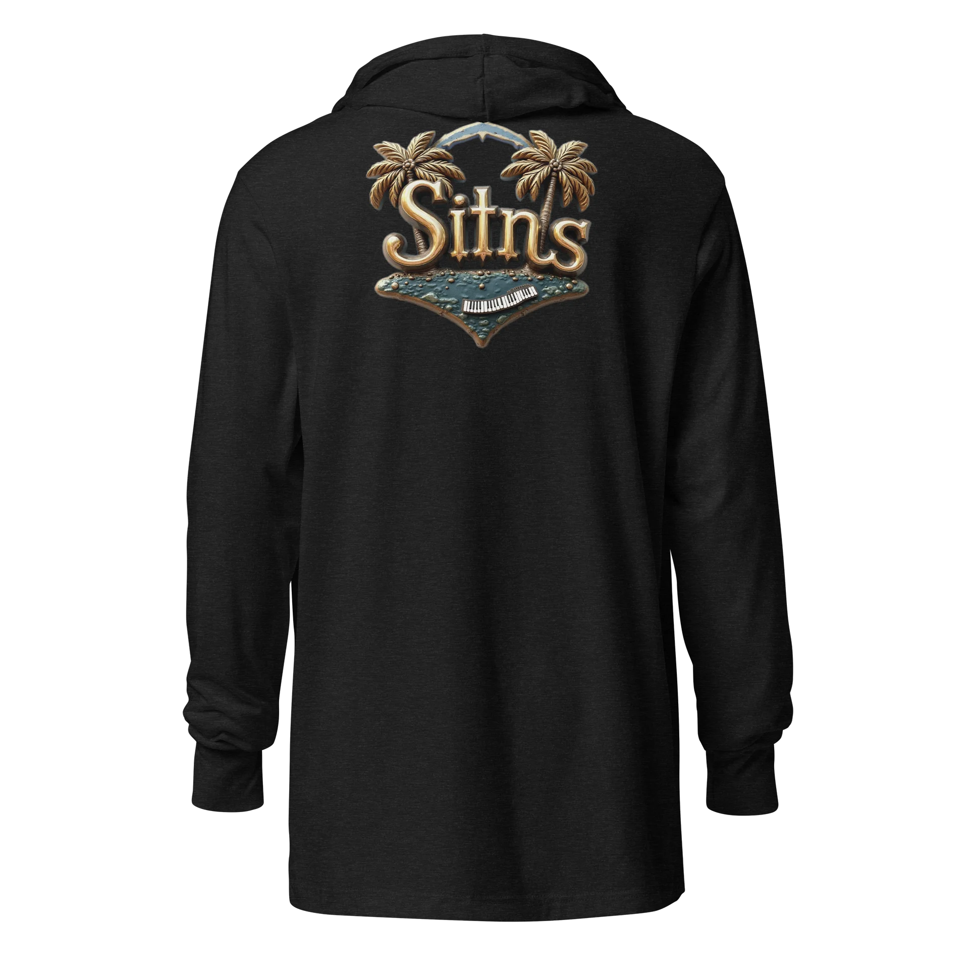 Sitns Vinyl Badge Hooded Tee product image (5)