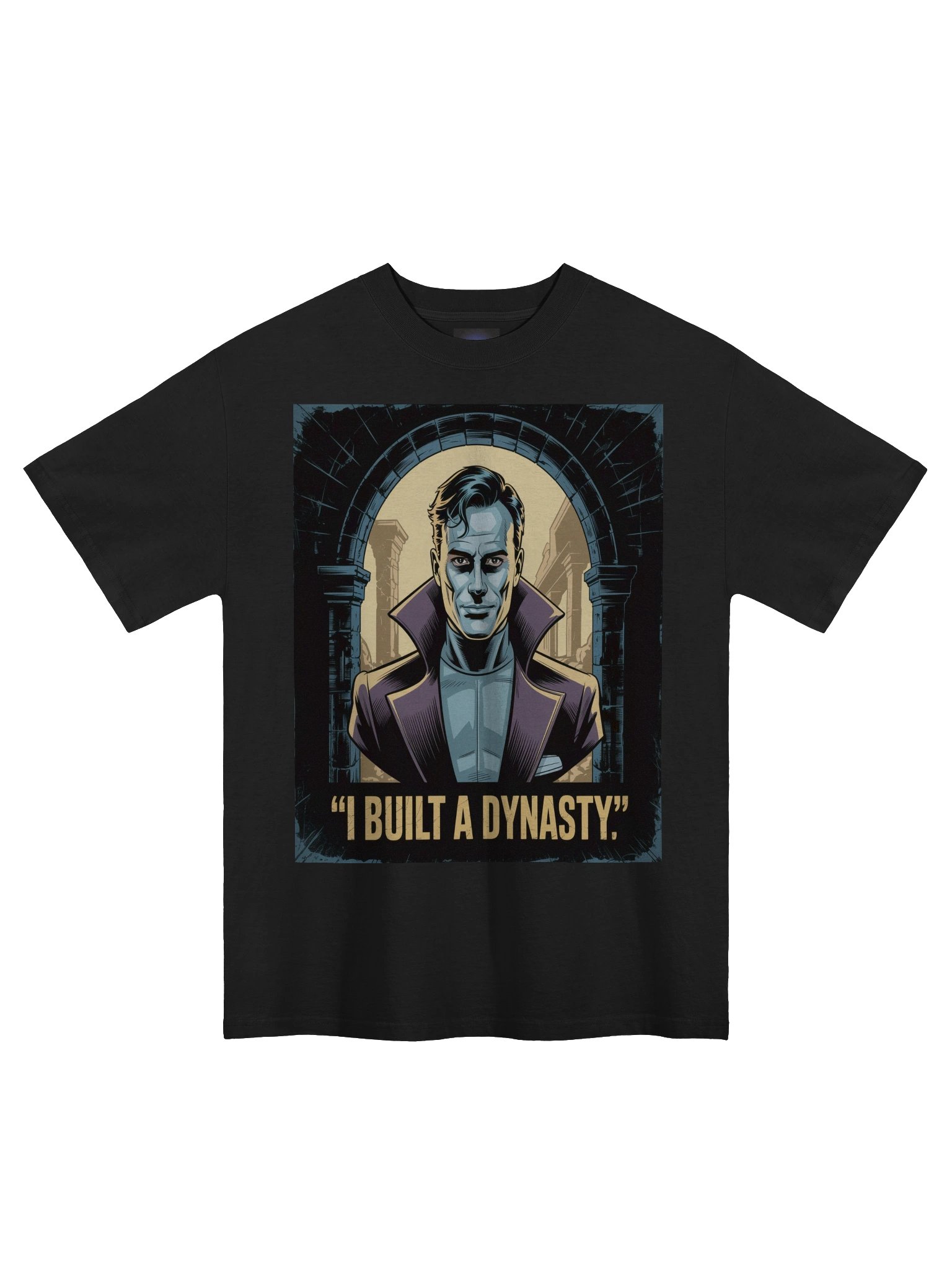 I Built a Dynasty: Ozymandias Inspired Oversized Faded T-Shirt product image (3)