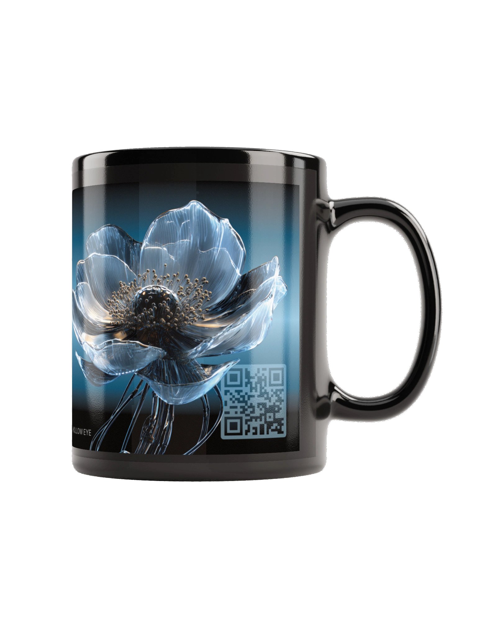 Hollow Eye, Black Glossy Mug + Daily Poetry Experience [AUDIO] product image (4)