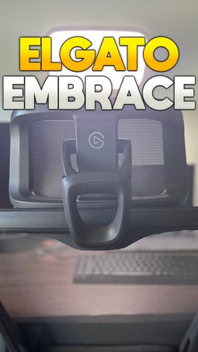 The @elgato embrace is the answer to your back pain. And trust me, I have a lot of back pain. #ad