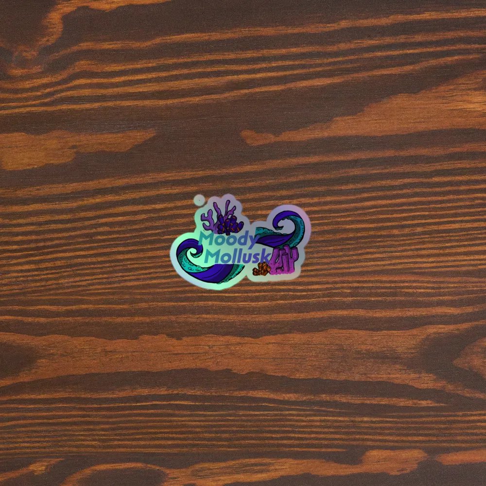 Moody Holo Sticker! product image (3)