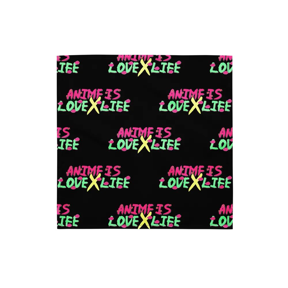 Anime Is LXL Bandana product image (1)