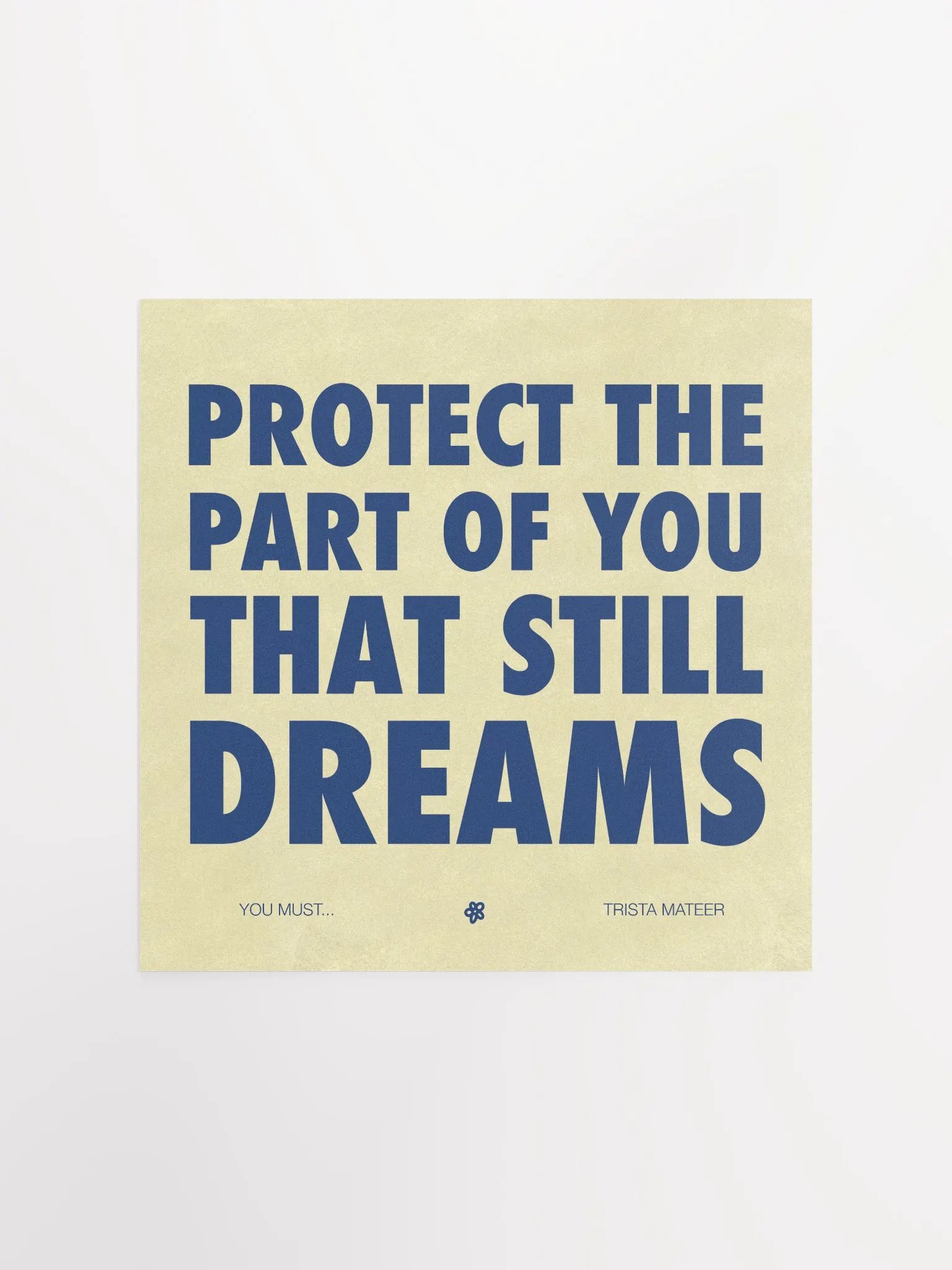 You Must 1 - Art Print product image (1)