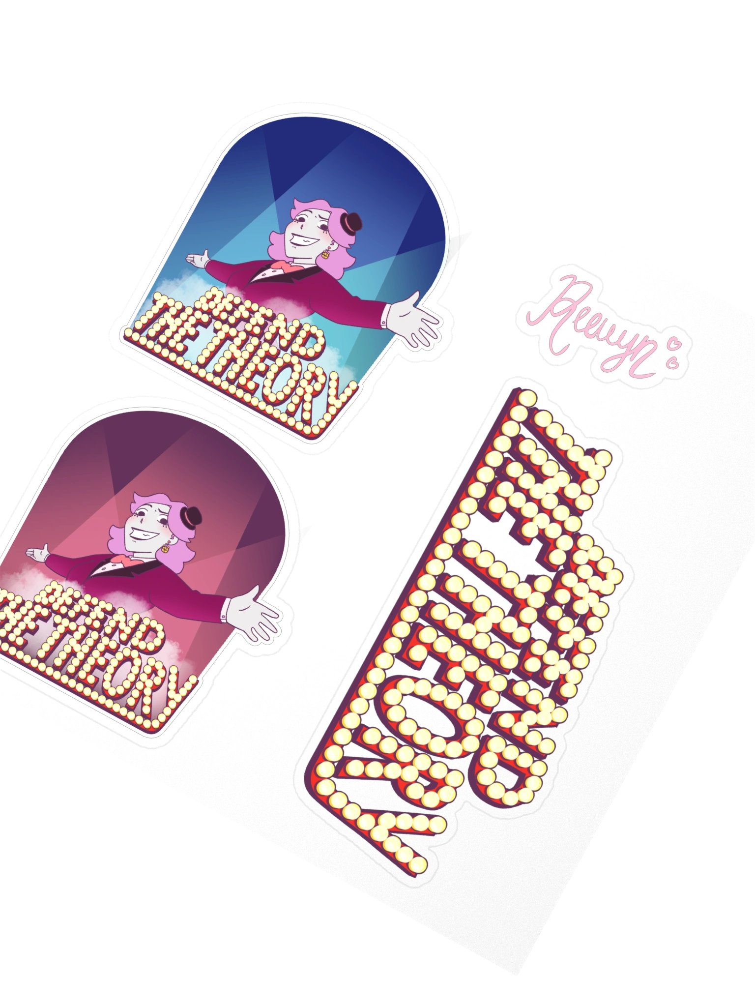 Theory Sticker Sheet product image (2)
