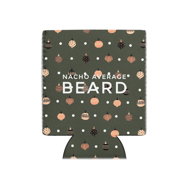 Coozie Can Cooler (Design: Nacho Average Beard) product image (1)