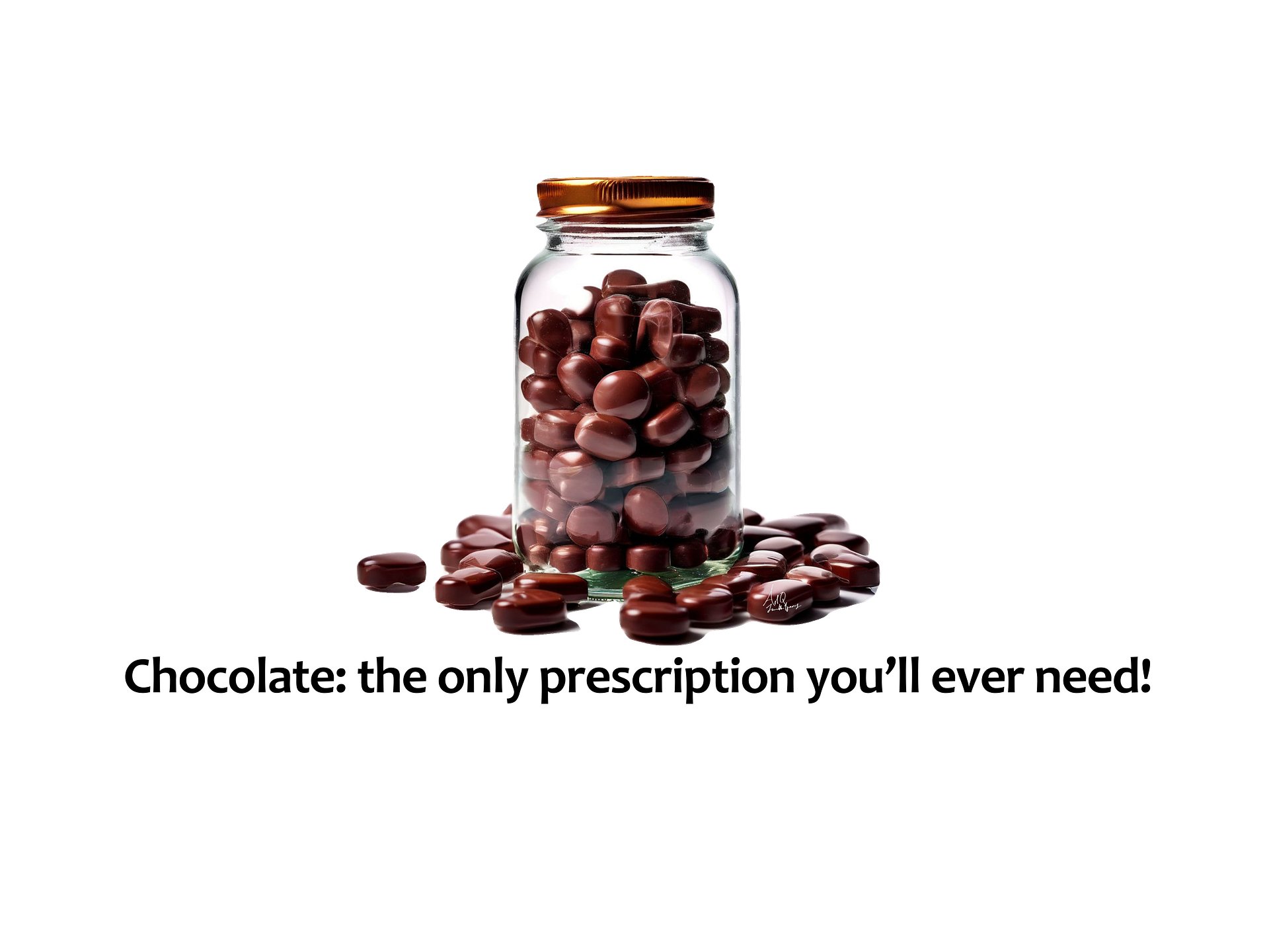 Chocolate: the only prescription you’ll ever need! COLORED MUG product image (69)