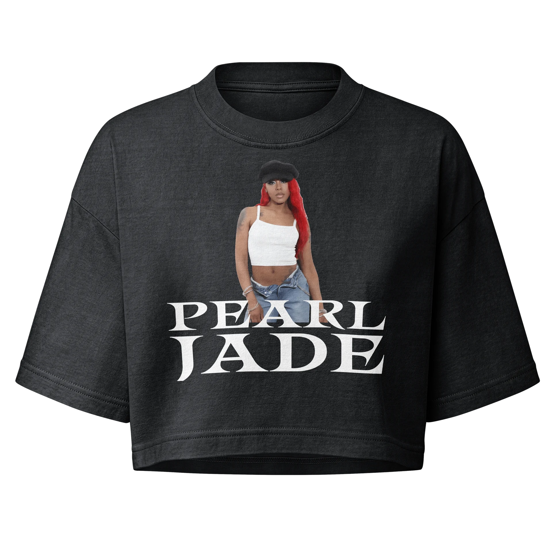 Pearl Jade “G2” Cropped Tee