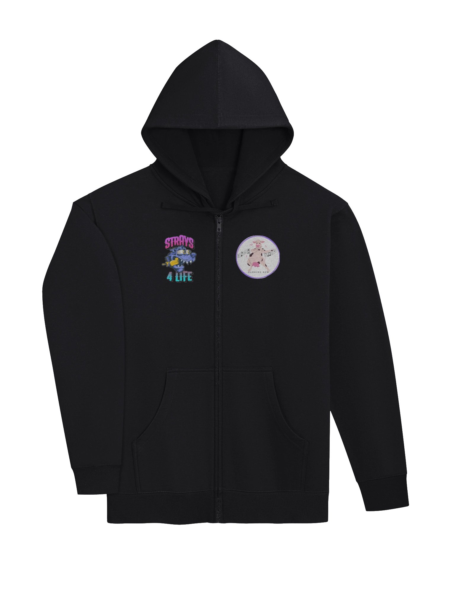Dancing Doghouse Zip Up Hoodie product image (12)