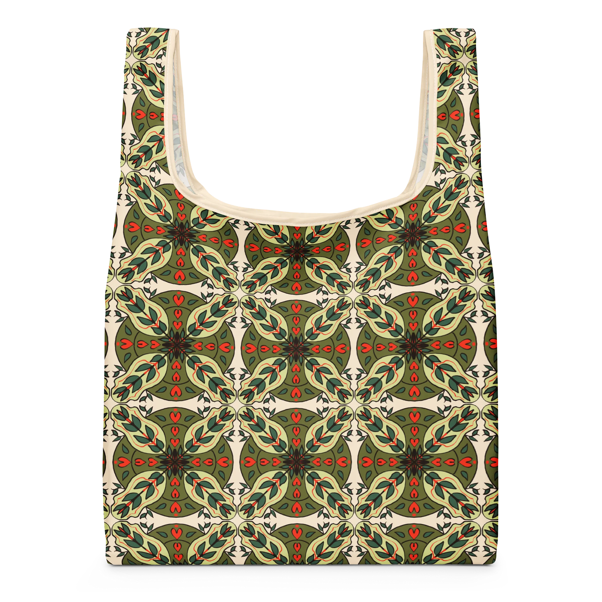 Green Goddess Reusable Grocery Tote Bag product image (1)