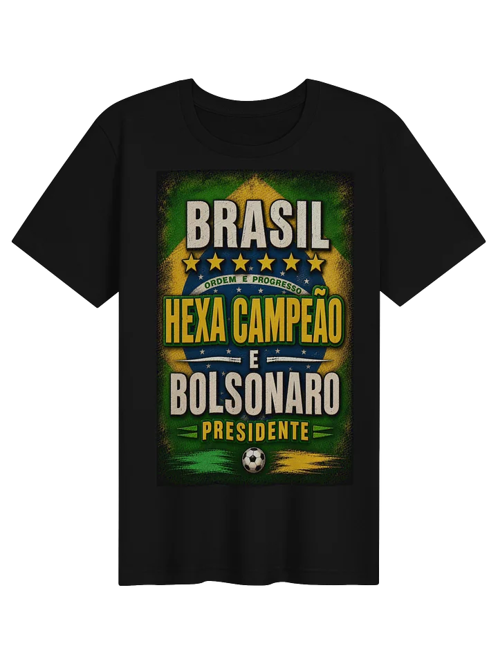 Brasil Hexa Campeão Soccer Tee product image (9)