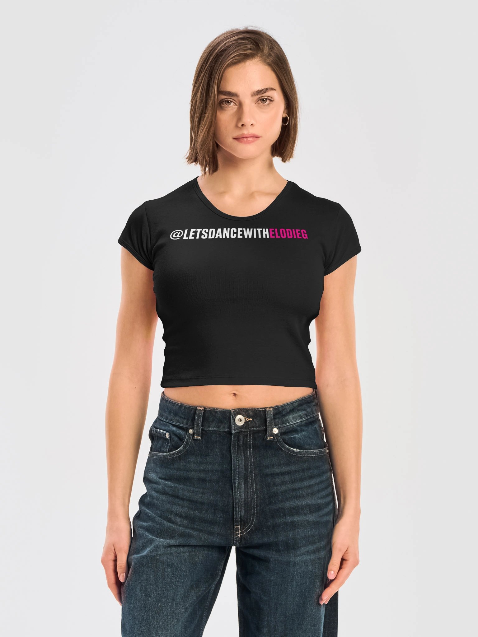 Let's Dance with Elodie G Baby Tee product image (3)