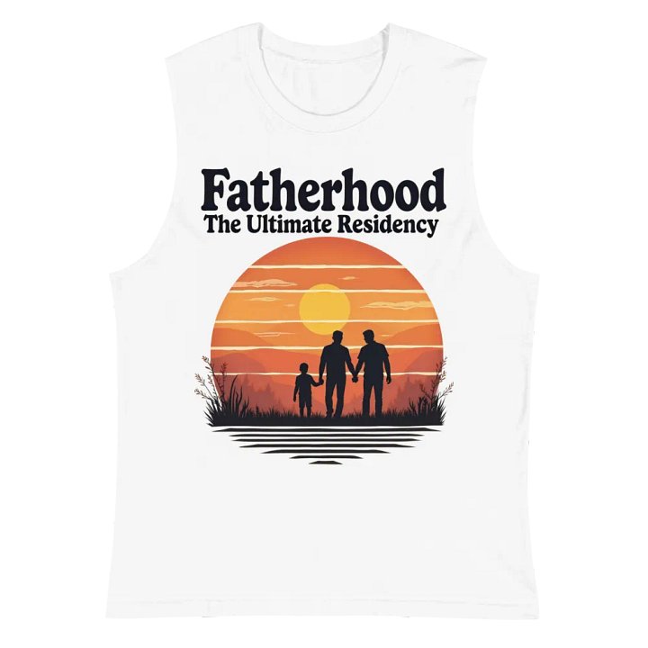 Residency Sunset Silhouette Muscle Tank product image (2)