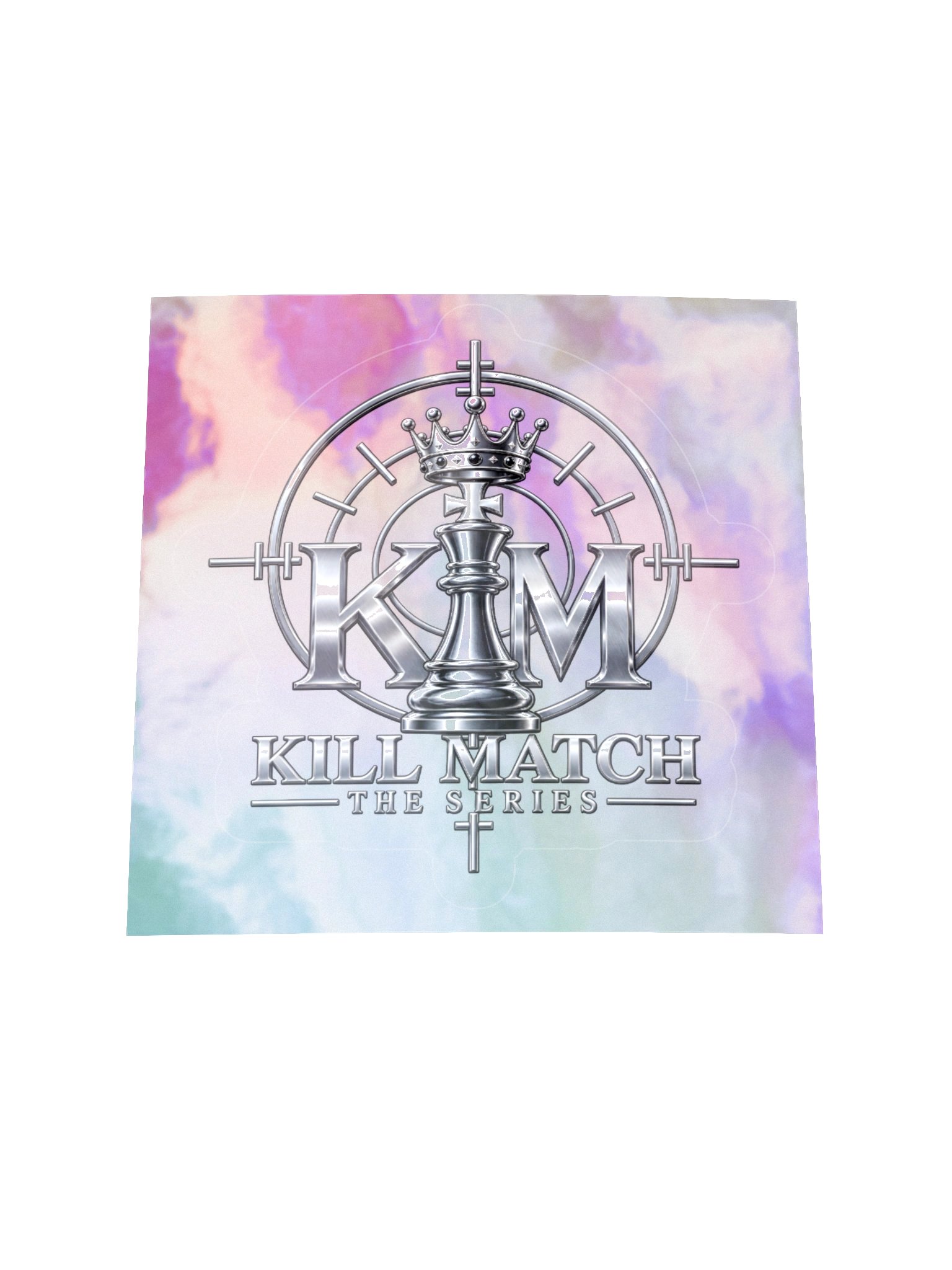 KILL MATCH — Holographic KM Sticker product image (3)