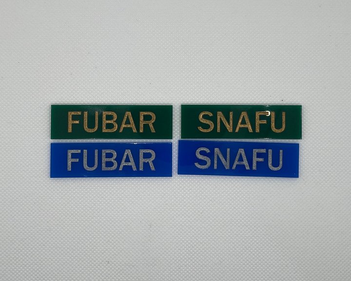 Military Veteran SNAFU or FUBAR Needle Minder product image (1)