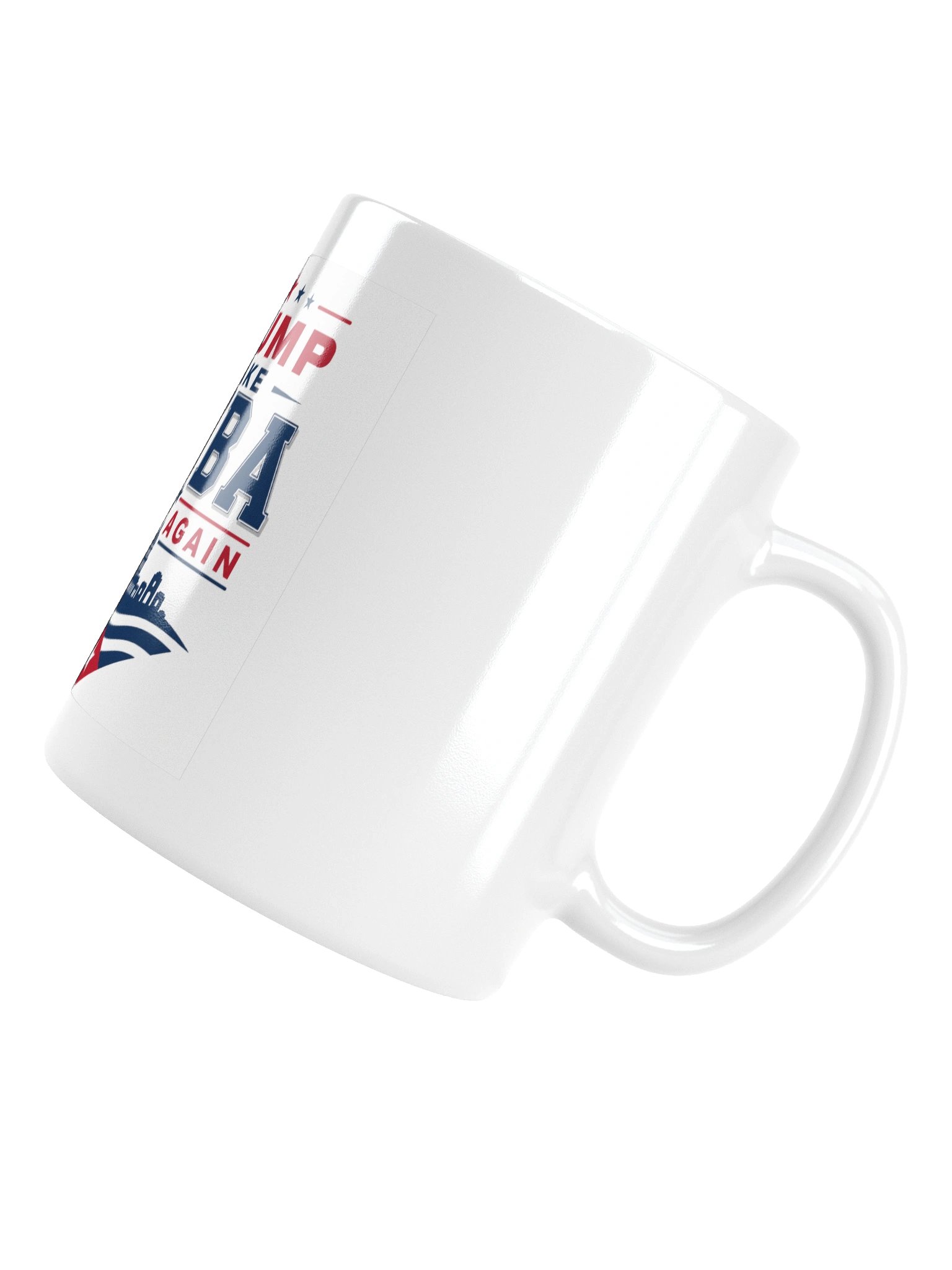 Trump Make Cuba Great Again - Taza Blanca Brillante product image (17)