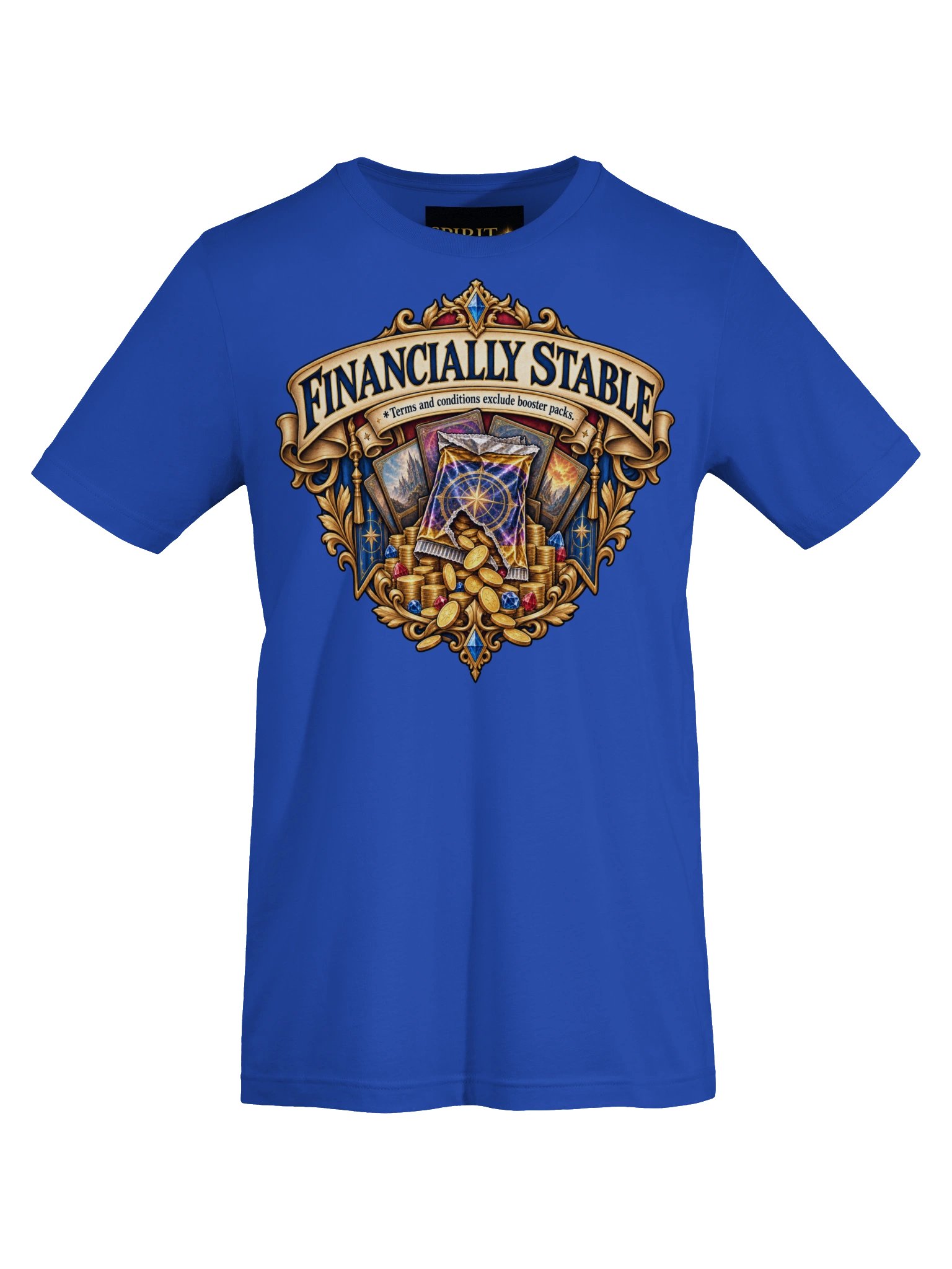 Financially Stable Booster Pack Emblem Tee product image (103)