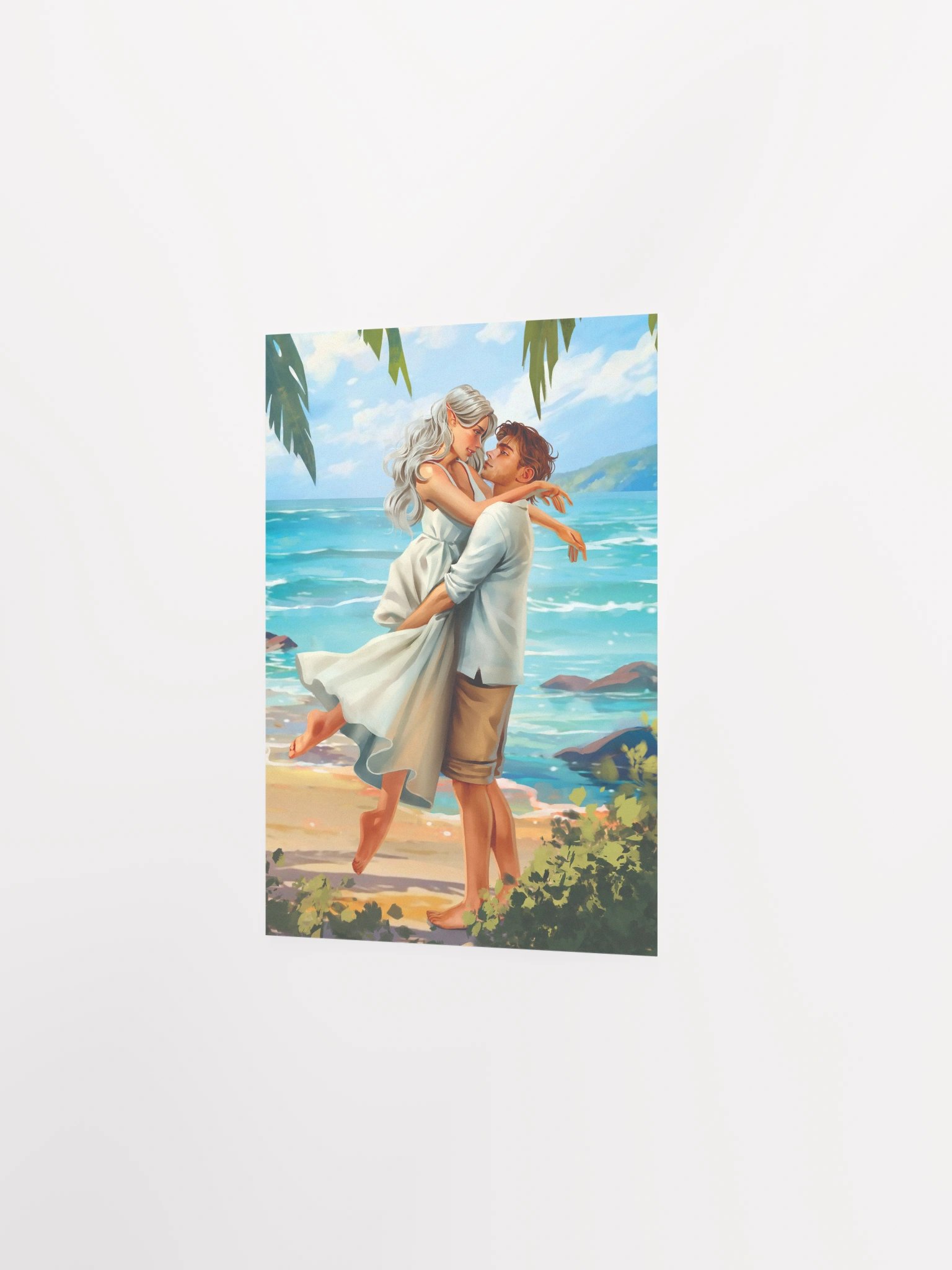 Elven Heartbound Print 5x7 ~ Elowyn & Rominy product image (2)